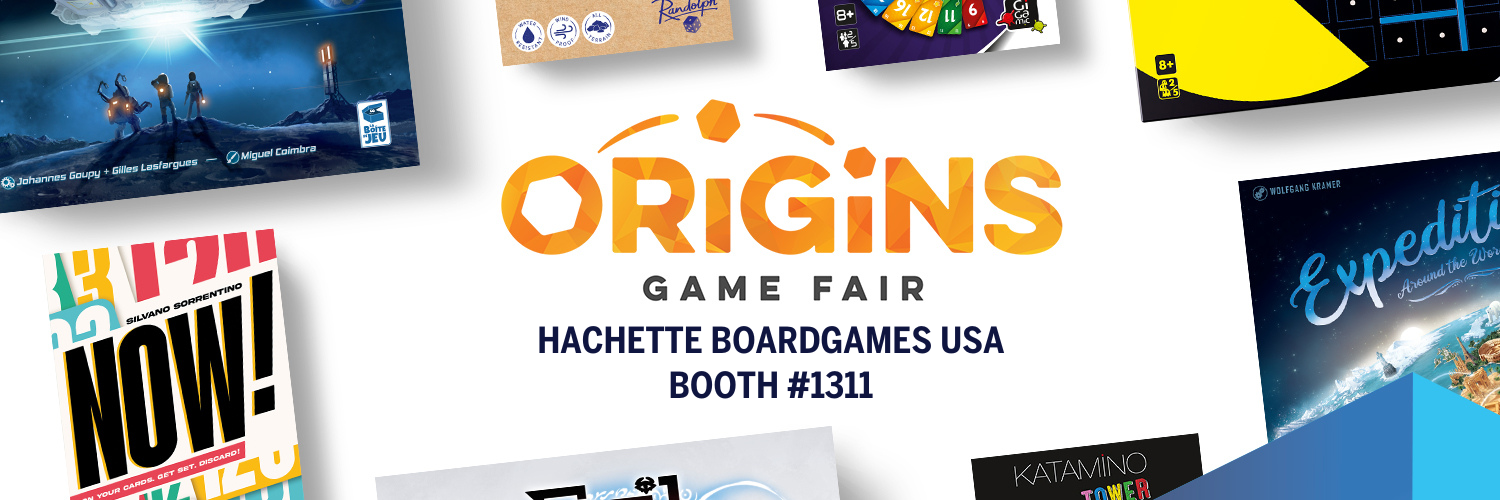 Origins Game Fair 2025 Event Hachette Boardgames US