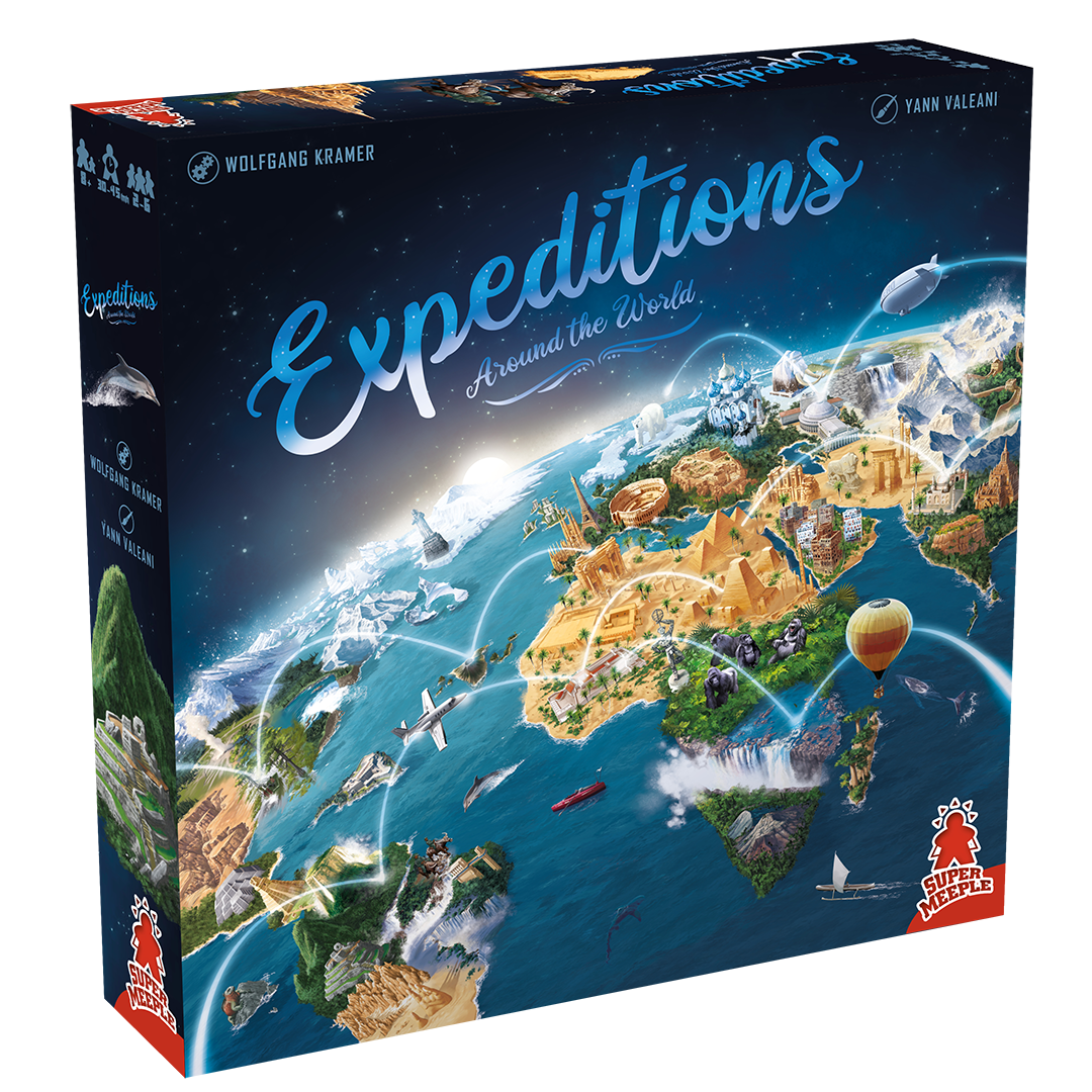 Expeditions: Around the World – Hachette Boardgames US