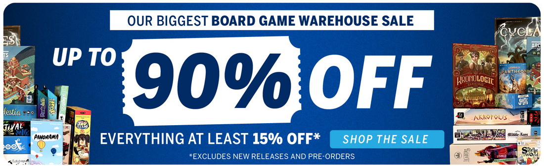 Warehouse Sale - Up to 90% Off Select Games