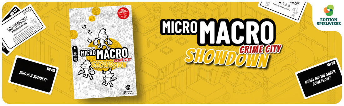 Three Releases in the MicroMacro: Crime City World