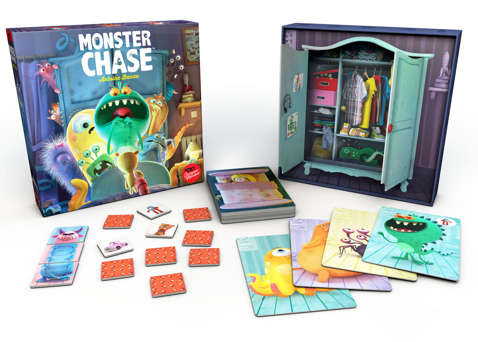 chase all the monsters away Monster Chase – Hachette Boardgames US