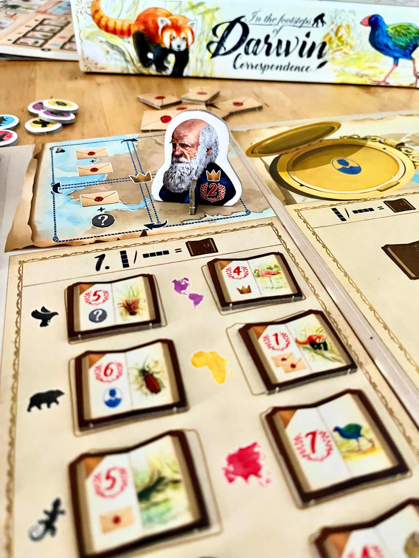 In the Footsteps of Darwin: Correspondence Expansion