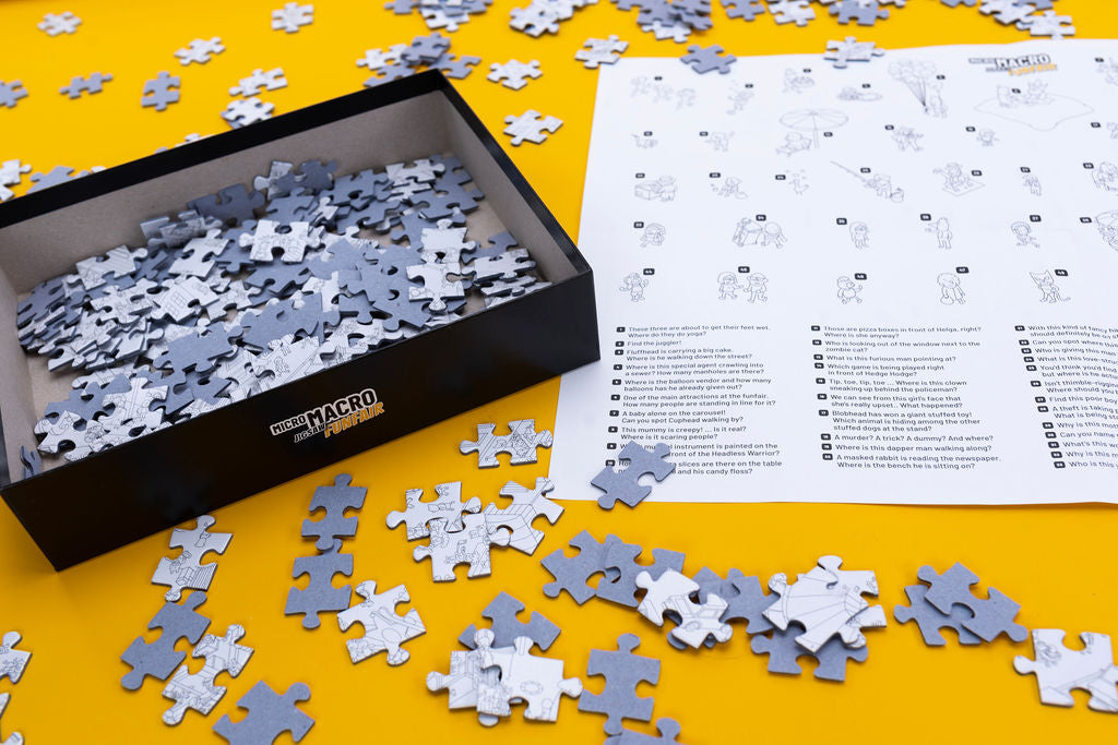 MicroMacro Jigsaw - Funfair – Hachette Boardgames US