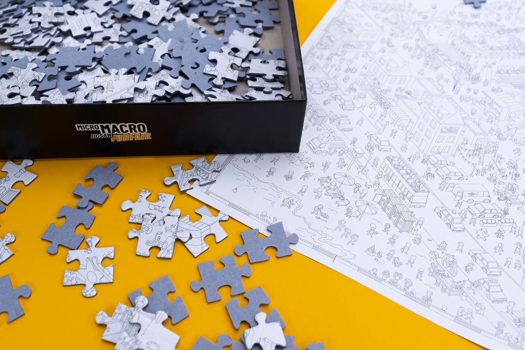 MicroMacro Jigsaw - Funfair – Hachette Boardgames US