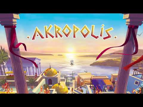  Akropolis, Strategy Game for Teens and Adults, Ages 8+, 2 to  4 Players