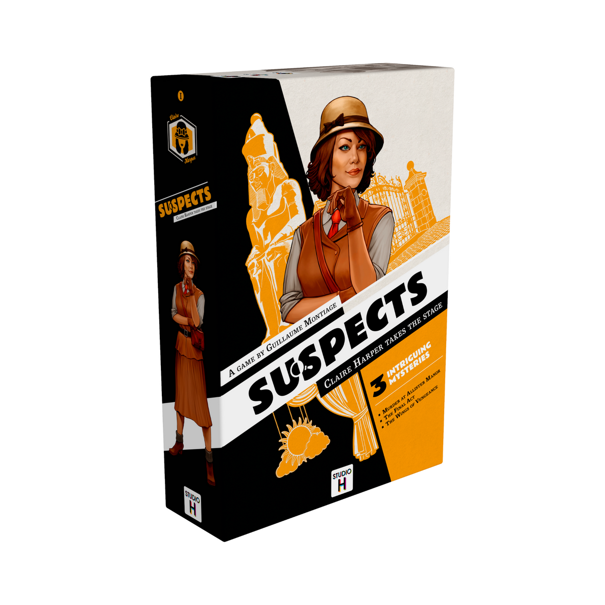 Suspects: Claire Harper Takes the Stage – Hachette Boardgames US Suspects: Claire Harper Takes the Stage – Hachette Boardgames US
